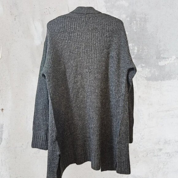 Nwt Essential Elements Dark Grey Cardigan - Picture 2 of 4